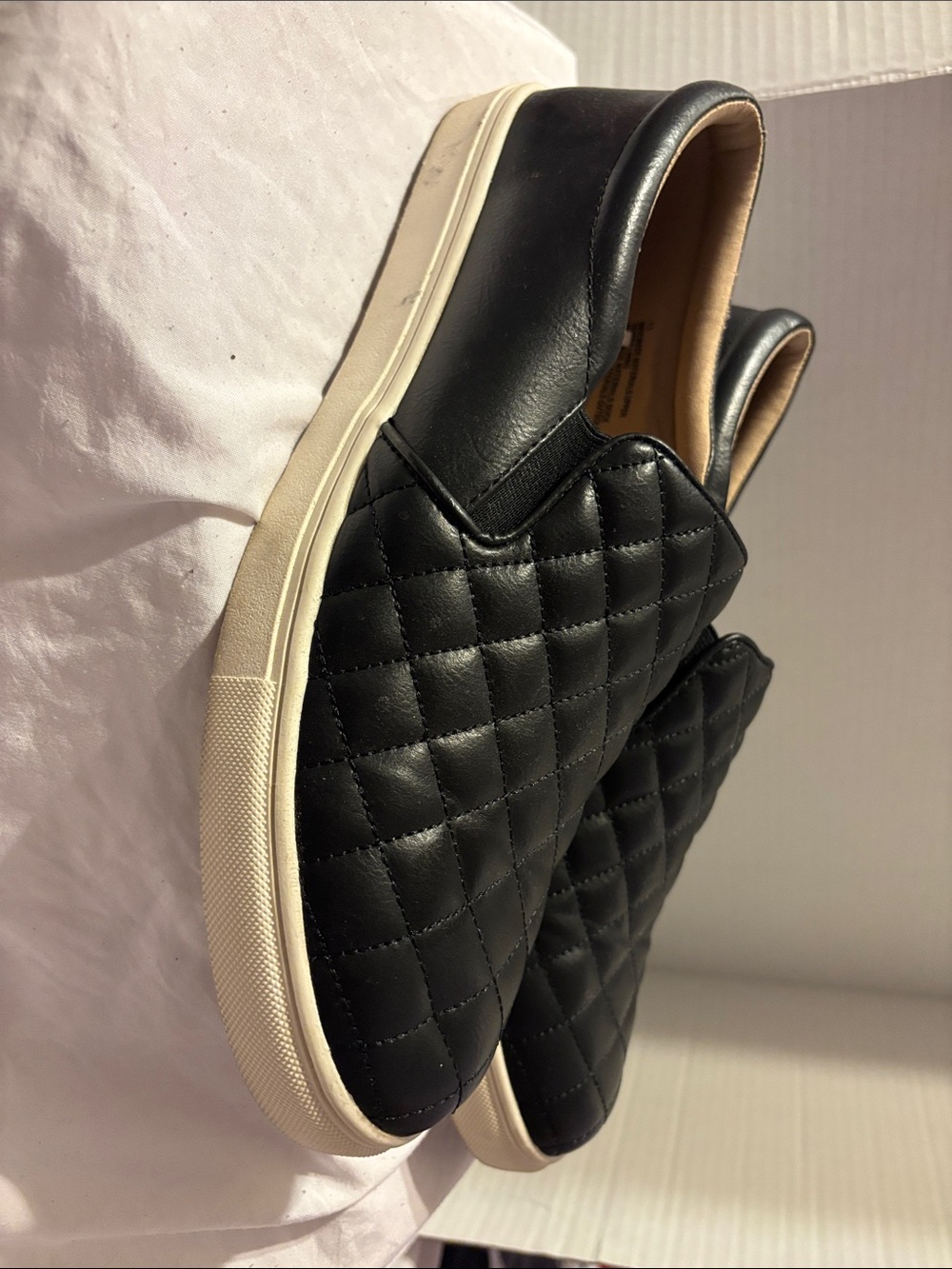 a new day Quilted Slip-On Flats - Black